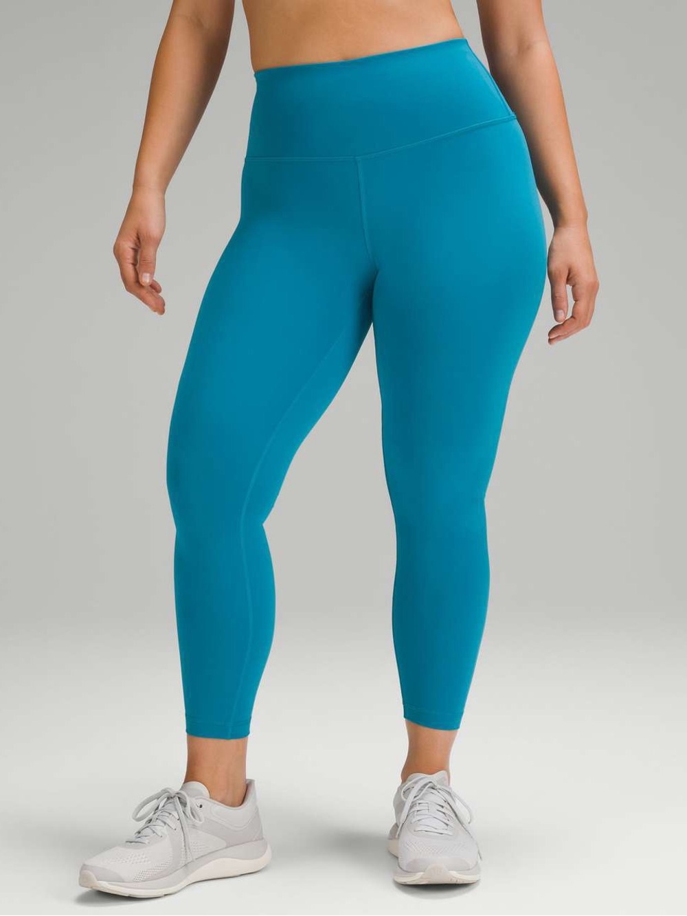 Lululemon Wunder Train Contour Fit High-Rise Tight 25" Hawaiian Blue - Size 10